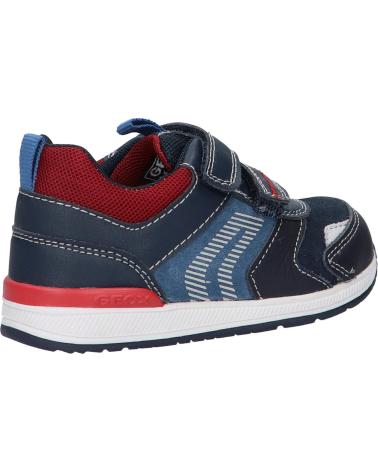 Sapatilhas de Menina e Menino GEOX B150RB 022BC B RISHON BOY C4P7M DK NAVY-DK RED