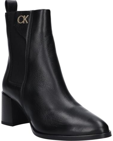 Botas de Mujer CALVIN KLEIN HW0HW01814 ALMOND CHELSEA BOOT BEH CK BLACK