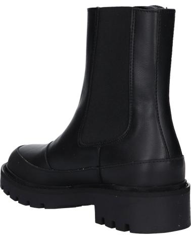 Botas de Mujer CALVIN KLEIN YW0YW01254 COMBAT MID CHELSEA BOOT 0GT TRIPLE BLACK