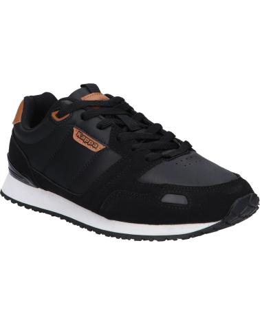 Zapatillas deporte de Hombre KAPPA 351F6HW CLECY PU A0P BLACK-BROWN