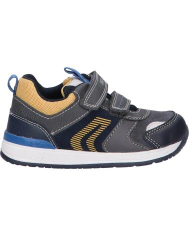 Sportivo per Bambina e Bambino GEOX B150RB 022ME B RISHON BOY C9353 ANTHRACITE-YELLOW