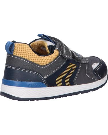 Sportivo per Bambina e Bambino GEOX B150RB 022ME B RISHON BOY C9353 ANTHRACITE-YELLOW