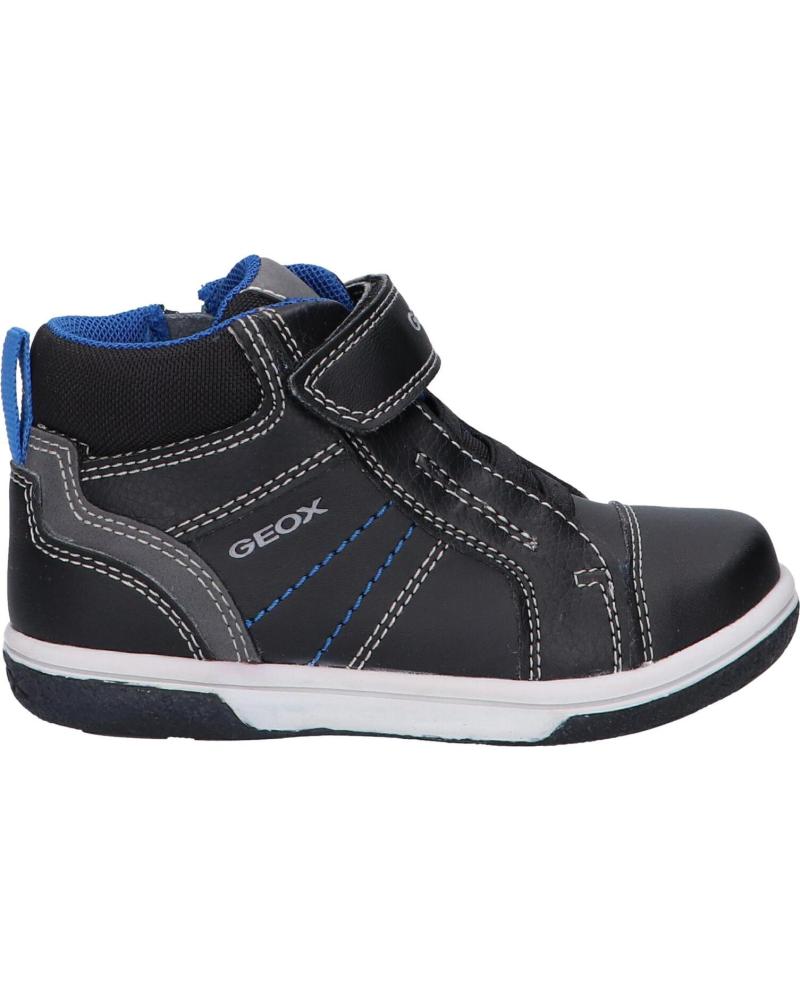 Stiefel für Junge GEOX B FLICK BOY A NEGRO