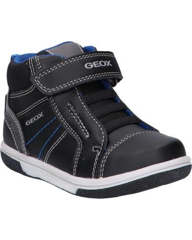Stiefel für Junge GEOX B FLICK BOY A NEGRO