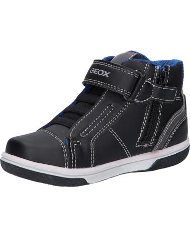 Stiefel für Junge GEOX B FLICK BOY A NEGRO