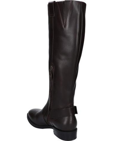Woman boots GEOX D162UC 00043 DONNA BROGUE C6009 COFFEE