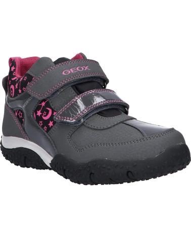 Esportes  de Mulher e Menina GEOX J042VA 0CEFU J BALTIC GIRL B WPF C9325 DK GREY-FUCHSIA