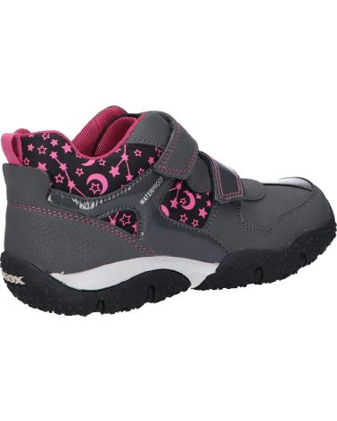 Esportes  de Mulher e Menina GEOX J042VA 0CEFU J BALTIC GIRL B WPF C9325 DK GREY-FUCHSIA