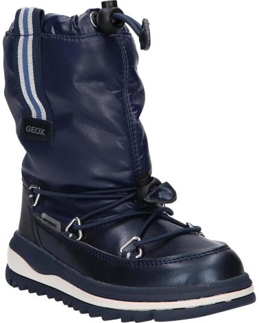 Bottes pour Femme et Fille et Garçon GEOX J26EWE 0LVBC J ADELHIDE GIRL B AB C0673 NAVY-SILVER