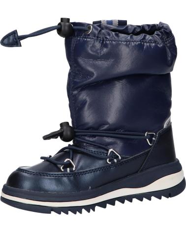 Bottes pour Femme et Fille et Garçon GEOX J26EWE 0LVBC J ADELHIDE GIRL B AB C0673 NAVY-SILVER