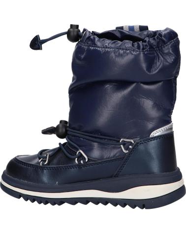 Bottes pour Femme et Fille et Garçon GEOX J26EWE 0LVBC J ADELHIDE GIRL B AB C0673 NAVY-SILVER