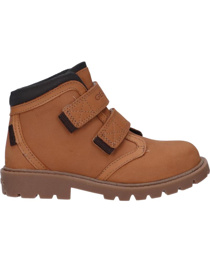 Botines de Niña y Niño GEOX J26HDA 032FU J SHAYLAX BOY WPF C6251 COGNAC-COFFEE