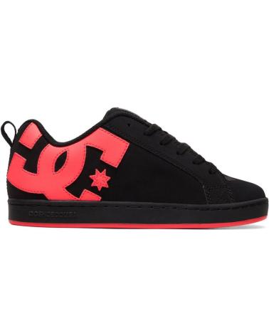 Deportivas de Mujer DC SHOES COURT GRAFFIK 300678 BLACK-HOT PINK BHP