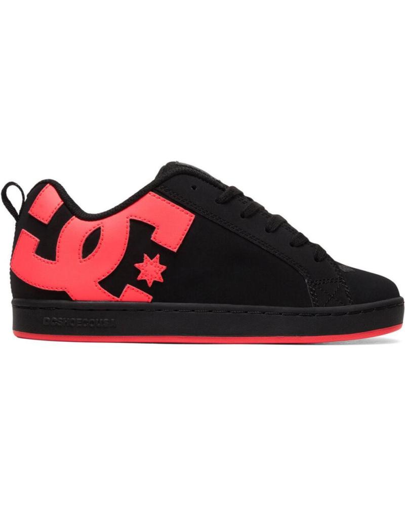 Deportivas de Mujer DC SHOES COURT GRAFFIK 300678 BLACK-HOT PINK BHP