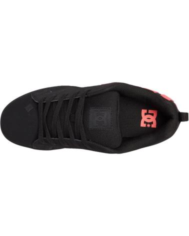 Deportivas de Mujer DC SHOES COURT GRAFFIK 300678 BLACK-HOT PINK BHP