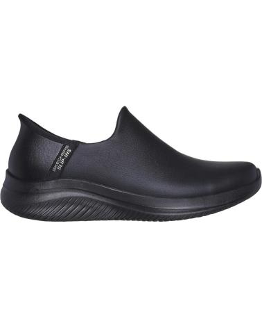 Scarpe per Donna SKECHERS SLIP-INS ULTRA FLEX 3 ALL SMOOTH NEGRA NEGRO