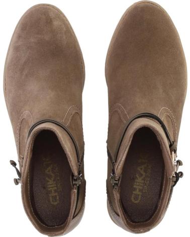 Botines de Mujer CHIKA10 CARNAVALES 04 MARRON-BROWN