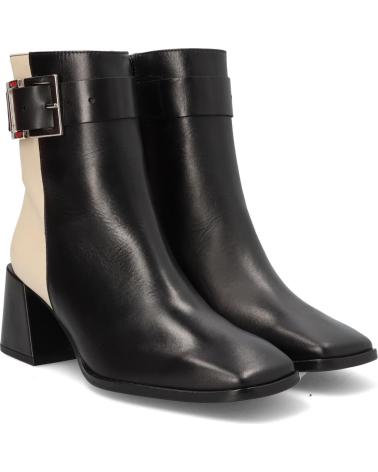 Stivali per Donna WONDERS BOTIN NEGRO-CREAM