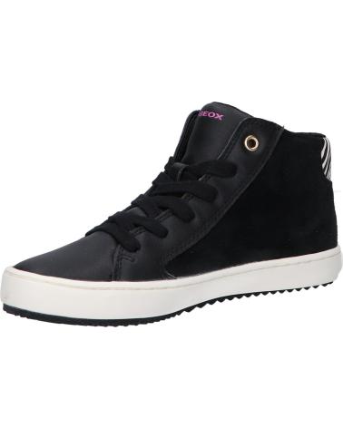 Deportivas de Mujer y Niña GEOX J264GA 022BC J KALISPERA GIRL BLACK-FUCHSIA