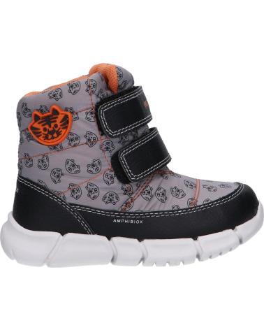 Botas de Menina GEOX B043PC 0MNBU B FLEXYPER BOY B ABX C0036 GREY-ORANGE