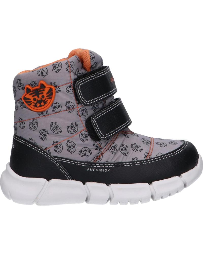 Botas de Menina GEOX B043PC 0MNBU B FLEXYPER BOY B ABX C0036 GREY-ORANGE