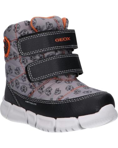Botas de Menina GEOX B043PC 0MNBU B FLEXYPER BOY B ABX C0036 GREY-ORANGE