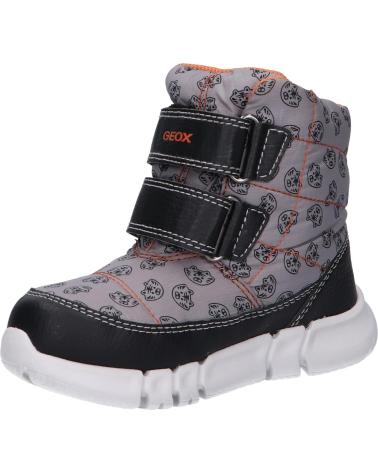 Botas de Menina GEOX B043PC 0MNBU B FLEXYPER BOY B ABX C0036 GREY-ORANGE