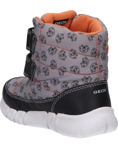 Botas de Menina GEOX B043PC 0MNBU B FLEXYPER BOY B ABX C0036 GREY-ORANGE
