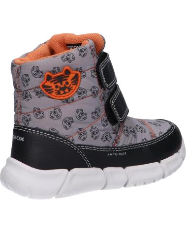 Botas de Menina GEOX B043PC 0MNBU B FLEXYPER BOY B ABX C0036 GREY-ORANGE