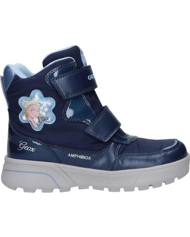 girl boots GEOX J048AA 0FUNF J SVEGGEN GIRL B ABX C4231 NAVY-SKY