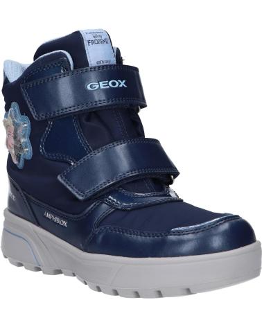 girl boots GEOX J048AA 0FUNF J SVEGGEN GIRL B ABX C4231 NAVY-SKY