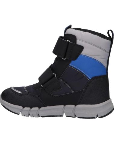 Bottes pour Femme et Fille et Garçon GEOX J169XC 0FU50 J FLEXYPER BOY B ABX C0455 BLACK-ROYAL