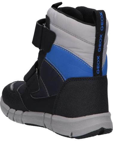 Bottes pour Femme et Fille et Garçon GEOX J169XC 0FU50 J FLEXYPER BOY B ABX C0455 BLACK-ROYAL