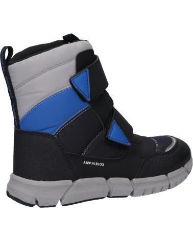 Bottes pour Femme et Fille et Garçon GEOX J169XC 0FU50 J FLEXYPER BOY B ABX C0455 BLACK-ROYAL