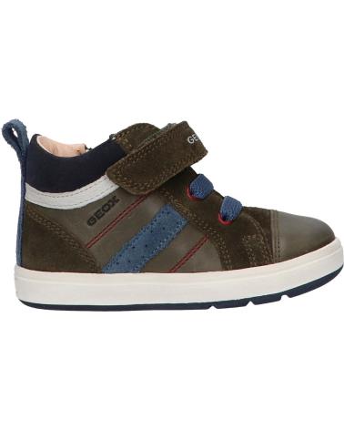 Esportes  de Menina e Menino GEOX B044DA 0CL22 B BIGLIA BOY C3X4B DK GREEN-AVIO