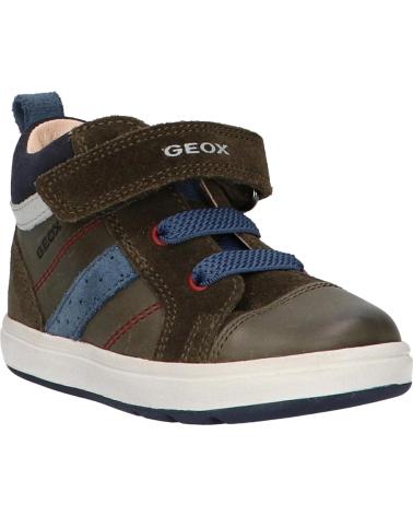 Esportes  de Menina e Menino GEOX B044DA 0CL22 B BIGLIA BOY C3X4B DK GREEN-AVIO