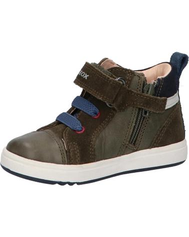 Esportes  de Menina e Menino GEOX B044DA 0CL22 B BIGLIA BOY C3X4B DK GREEN-AVIO