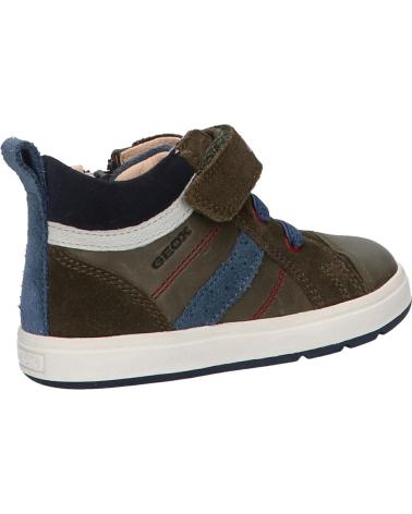 Esportes  de Menina e Menino GEOX B044DA 0CL22 B BIGLIA BOY C3X4B DK GREEN-AVIO
