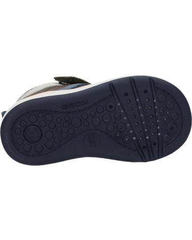 Esportes  de Menina e Menino GEOX B044DA 0CL22 B BIGLIA BOY C3X4B DK GREEN-AVIO
