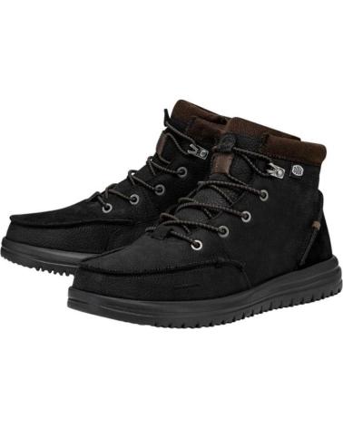 Botines de Hombre HEY DUDE BRADLEY BOOT LEATHER NEGRO