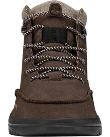 Botines de Hombre HEY DUDE BRADLEY BOOT LEATHER MARRON
