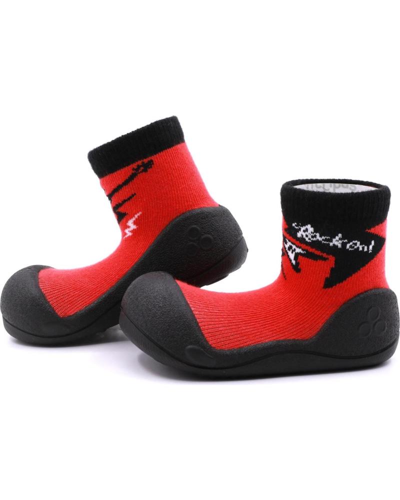 Bebé de Niña y Niño ATTIPAS PRIMEROS PASOS ROCK RB01 ROJO