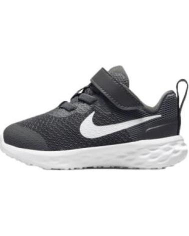 Bebé de Niña y Niño NIKE ZAPATILLAS NIOS REVOLUTION 6 NN DD1094 GRIS