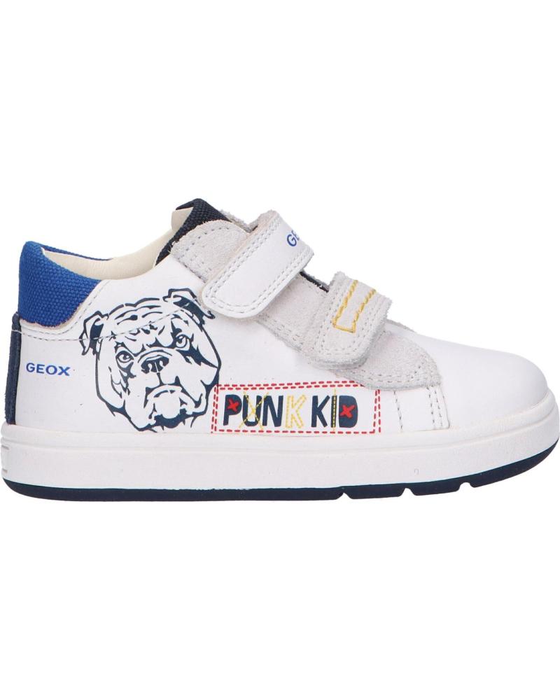 Zapatillas deporte pour Fille et Garçon GEOX B044DD 08520 B BIGLIA C1000 WHITE