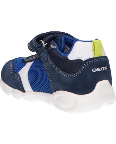 Sapatilhas de Menina e Menino GEOX B154EA 02214 B PILLOW C0749 NAVY-LIME