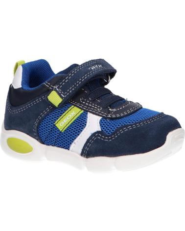 Sapatilhas de Menina e Menino GEOX B154EA 02214 B PILLOW C0749 NAVY-LIME