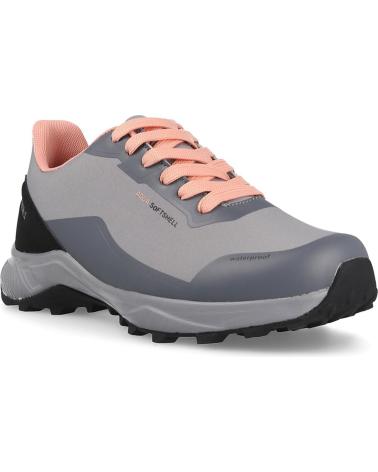 Zapatillas deporte pour Femme paredes ZAPATILLAS DE TREKKING PARA MUJER SOFTSHELL AMUR GRIS GRIS