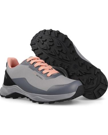 Zapatillas deporte pour Femme paredes ZAPATILLAS DE TREKKING PARA MUJER SOFTSHELL AMUR GRIS GRIS