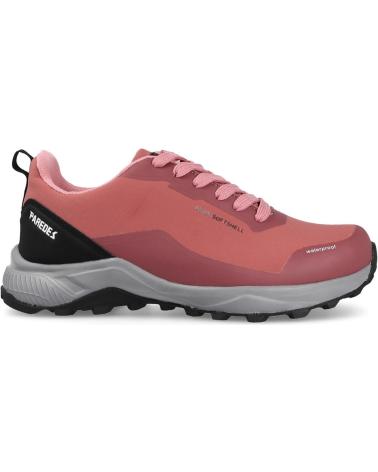 Sapatos Desportivos de Mulher paredes ZAPATILLAS DE TREKKING PARA MUJER SUELA DOBLE DENSIDAD AMUR NEGRO NEGRO BURDEOS BURDEOS