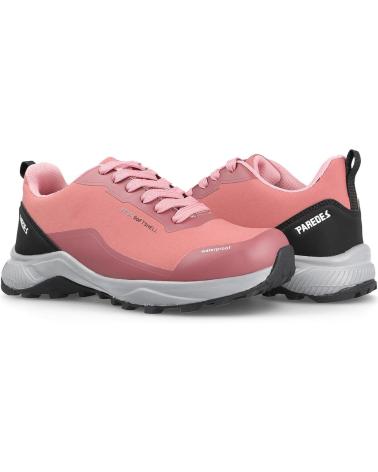 Sapatos Desportivos de Mulher paredes ZAPATILLAS DE TREKKING PARA MUJER SUELA DOBLE DENSIDAD AMUR NEGRO NEGRO BURDEOS BURDEOS